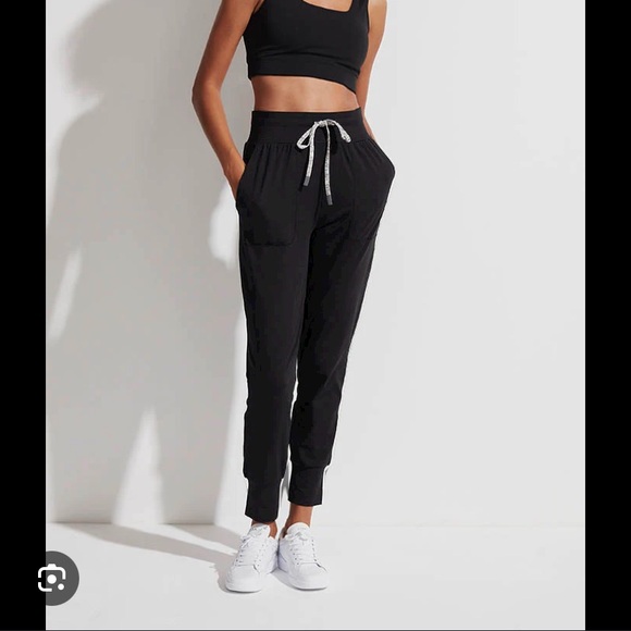 Varley Black Track Pants - Picture 1 of 11
